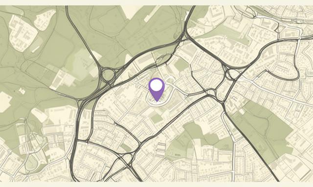 Map showing Keswick Road, Bromley
